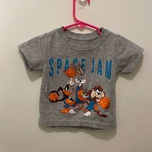 Baby shirt! Space jam! Gentle loved!